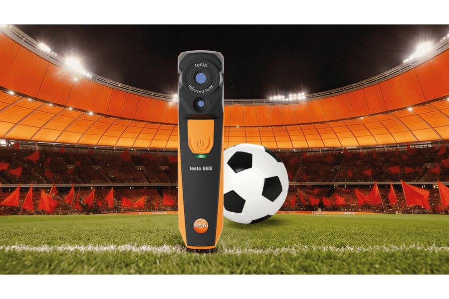 La cámara termográfica testo 860i para smartphones