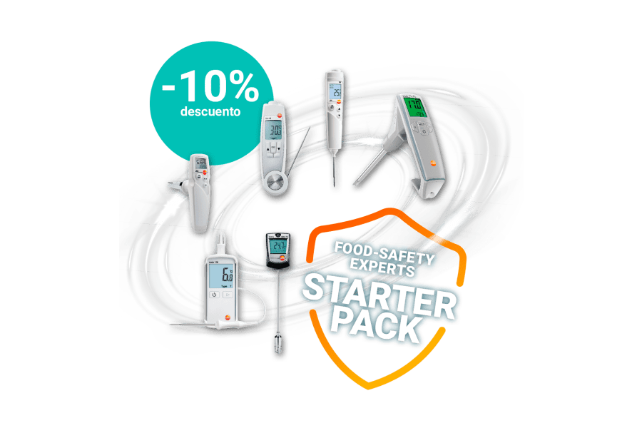 Paquete inicial para expertos en seguridad alimentaria