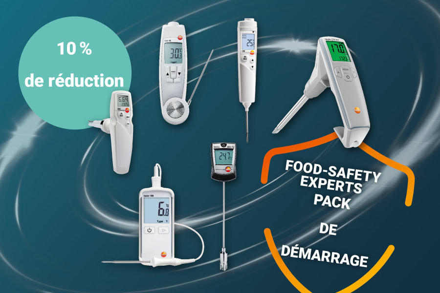 Kit de démarrage professionnel pour la sécurité des aliments
