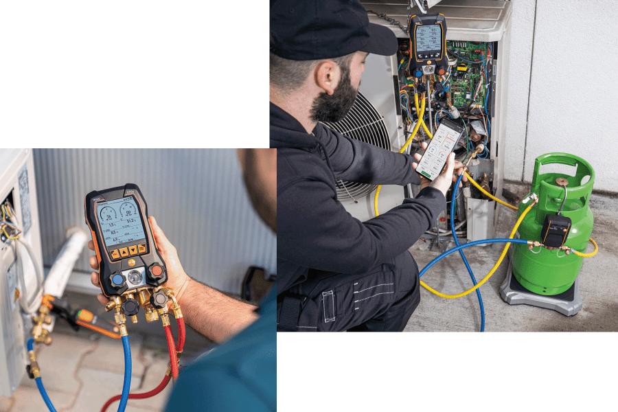 auxílio digital de instalação testo 570s