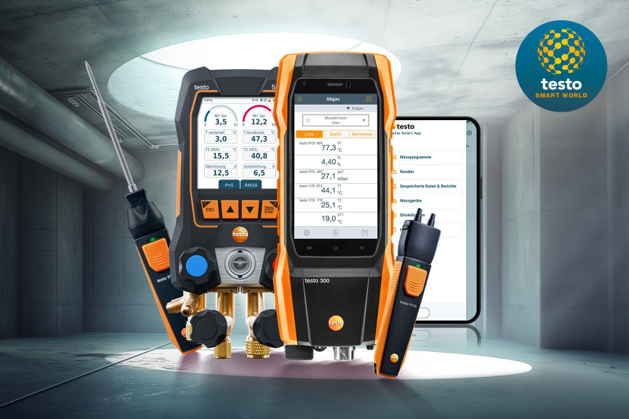 Heating measurement technology from Testo