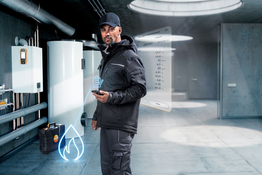 Heating measurement technology from Testo