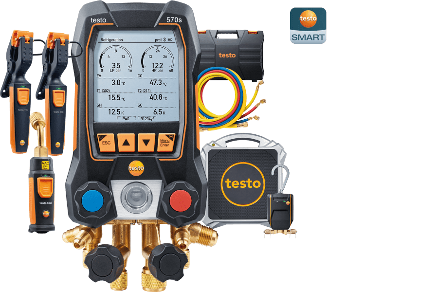 testo 570s heat pump professional kit