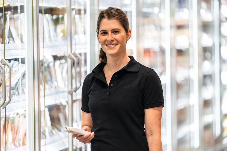 Medición de la temperatura de los alimentos