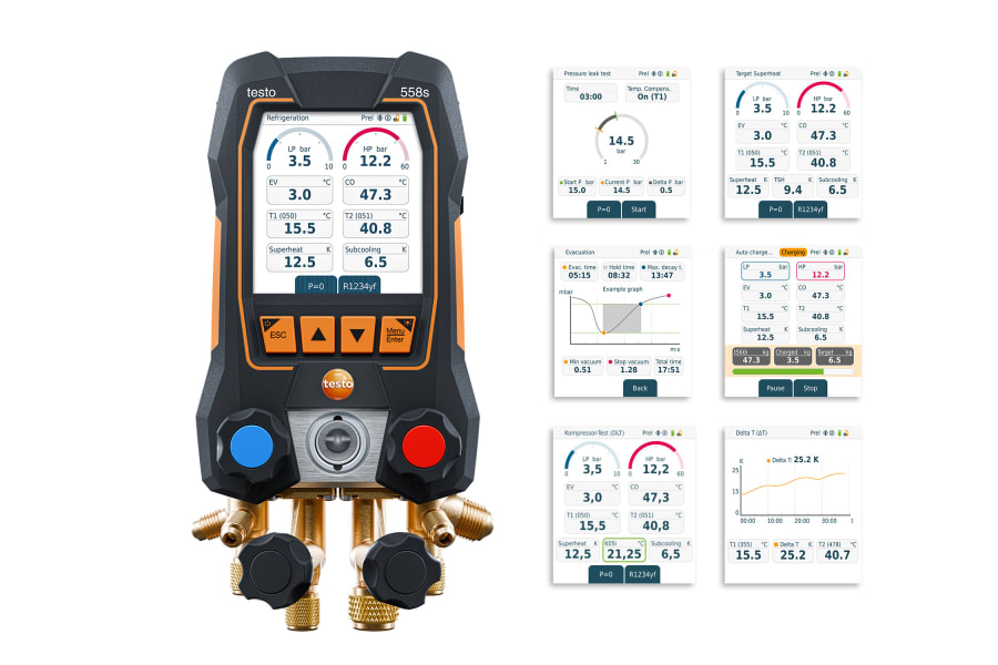 Analizador de refrigeración testo 558s