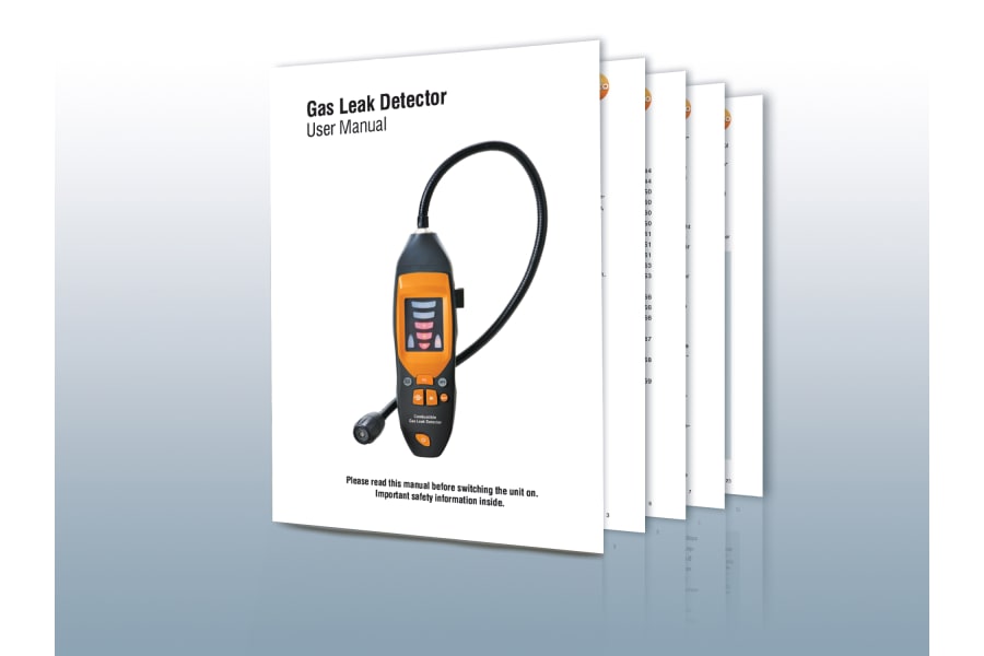Gas Leak Detector Instruction Manual