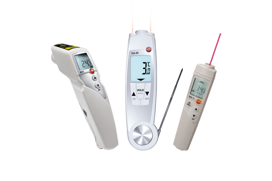 Infrared thermometer from Testo