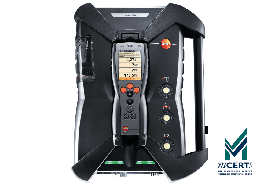 The solution: testo 350 emission analyser