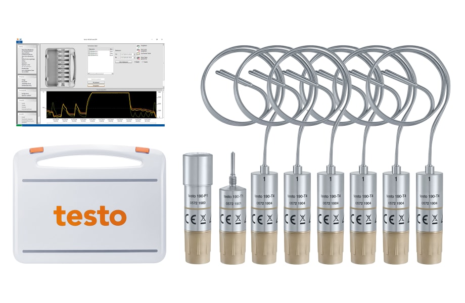 testo 190 Sterilisatoren Set XL