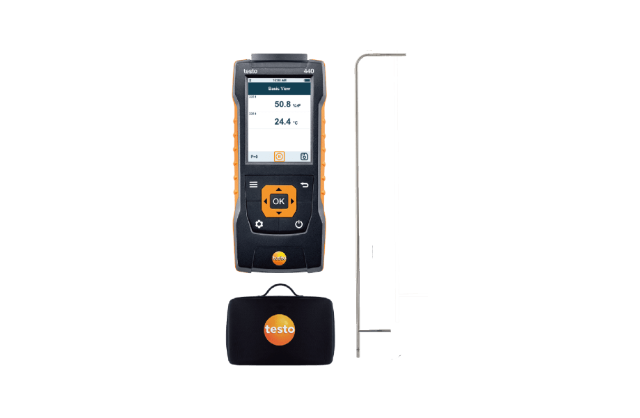 testo&nbsp;440 Delta P Air Flow ComboKit 2 with Bluetooth&reg;