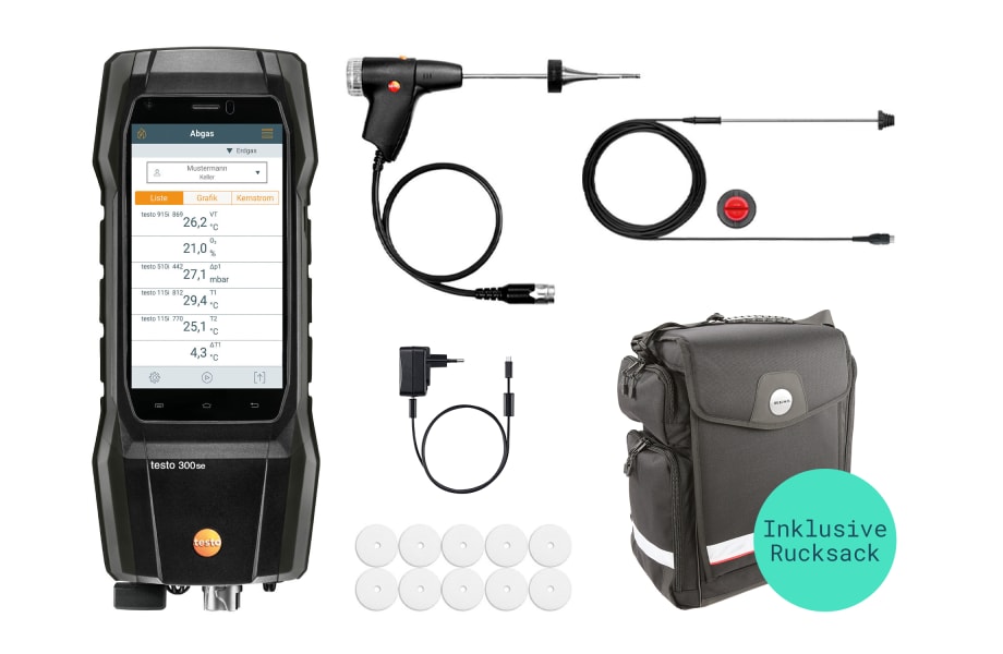 testo 300 SE Rucksack-Set