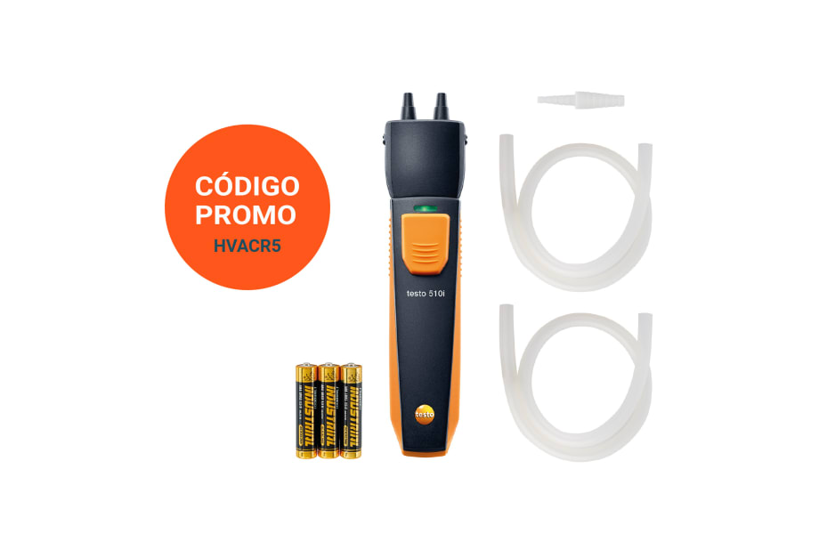 Man&oacute;metro testo 510i en promoci&oacute;n