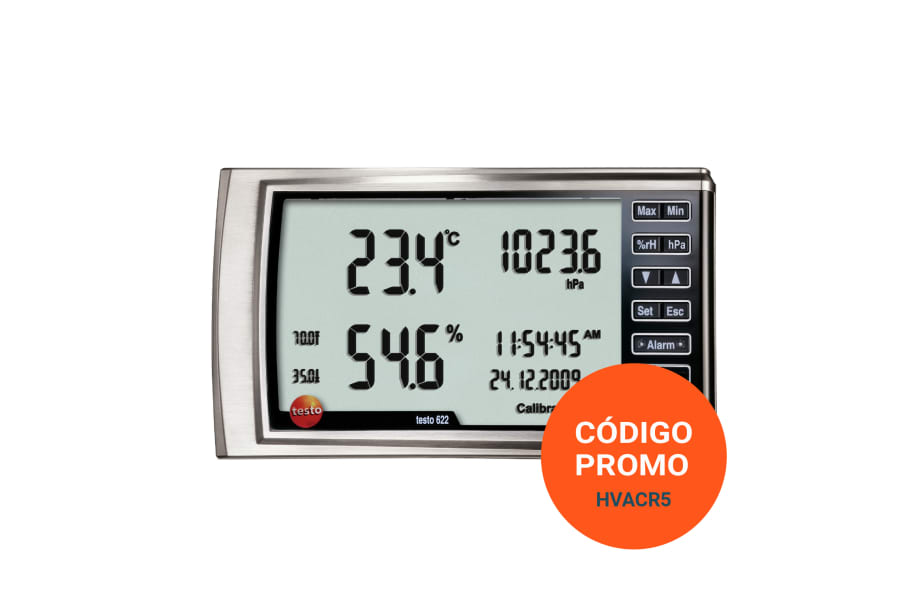 Termohigr&oacute;metro testo 622 en promoci&oacute;n