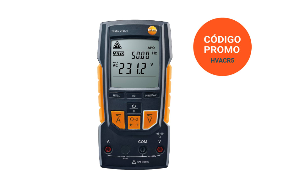 Mult&iacute;metro digital testo 760-1 en promoci&oacute;n