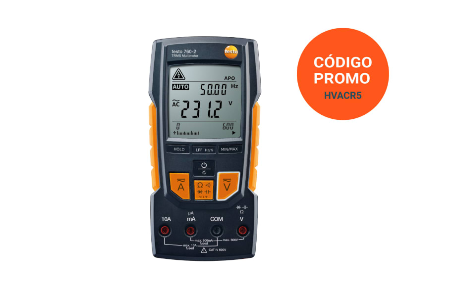 Mult&iacute;metro digital testo 760-2 en promoci&oacute;n