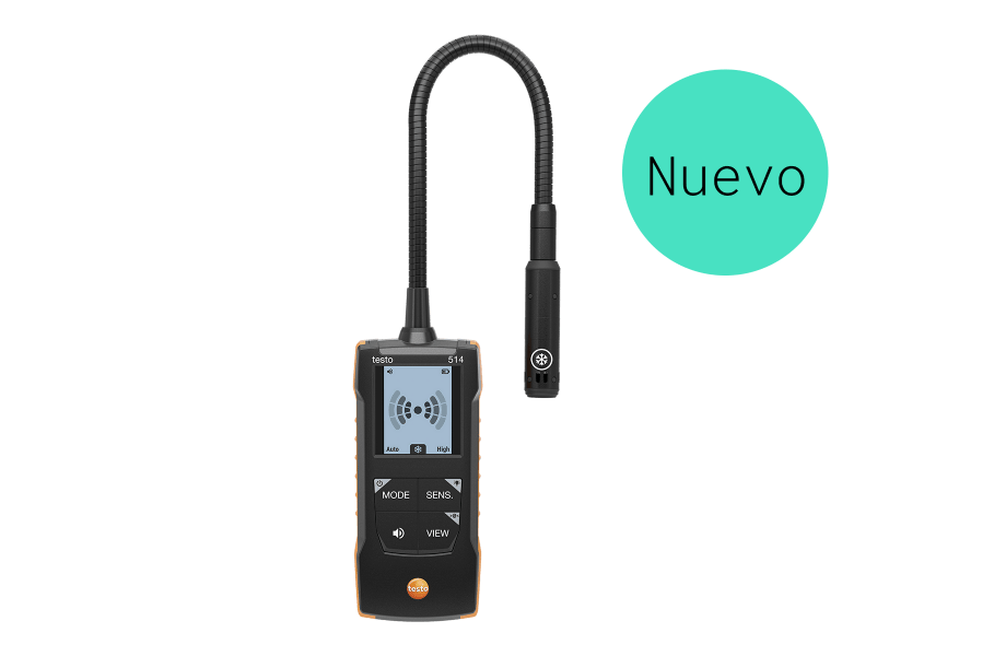Detector de fugas testo 514