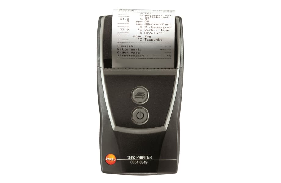 testo-Schnelldrucker IRDA mit kabelloser Infrarot-Schnittstelle