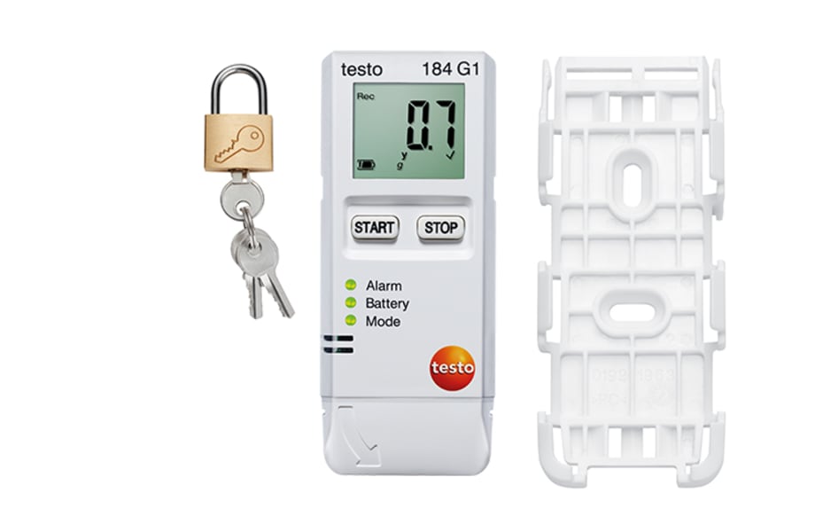 volumen de suministro  testo 184 G1