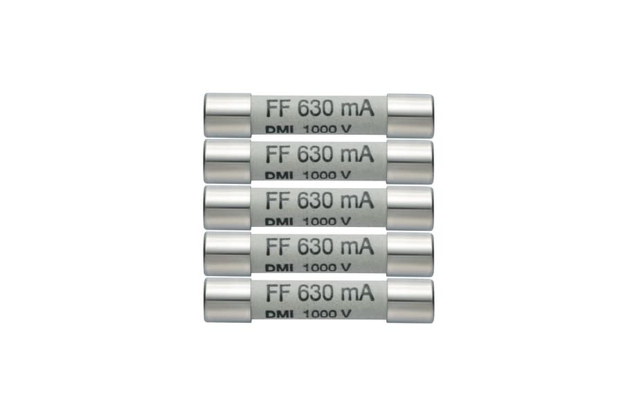 Spare fuses 630 mA/1000 V 0590 0006