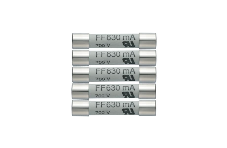 Spare fuses 630 mA/600 V 0590 0007
