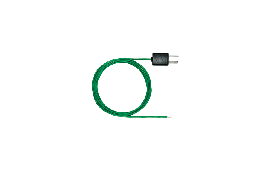 Thermocouple with TC adapter, flexible, 1500 mm long, PTFE