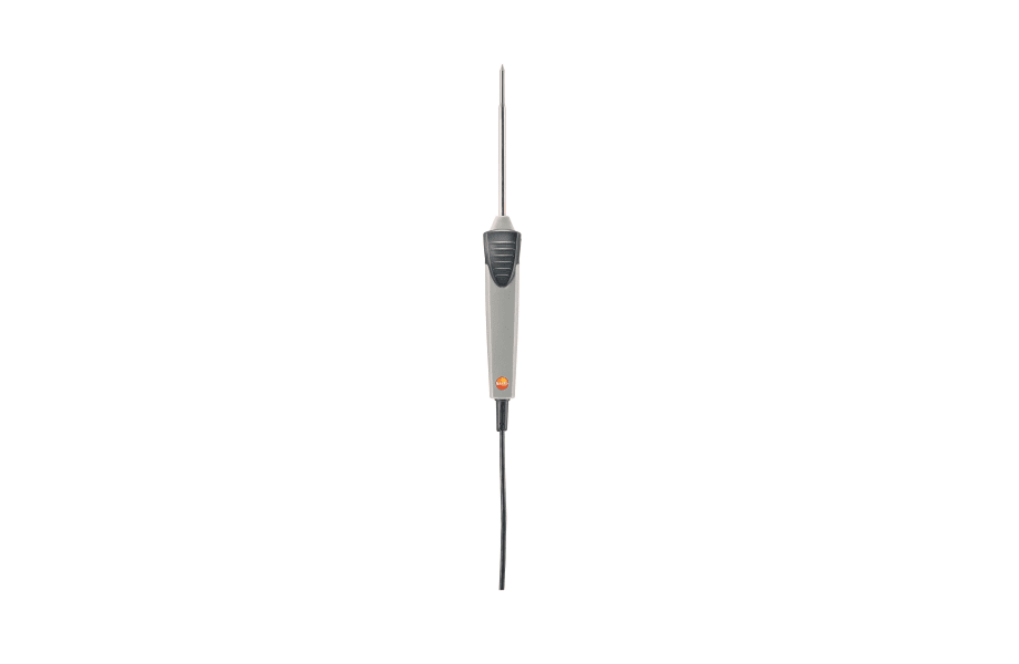 Robust, waterproof Pt100 immersion/penetration probe