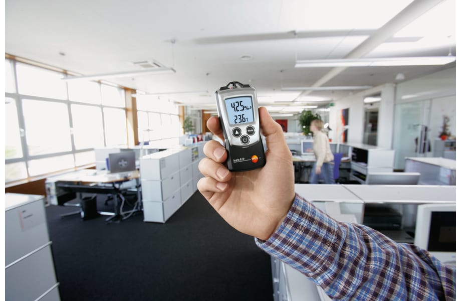 testo 610  vocht- en temperatuurmeter