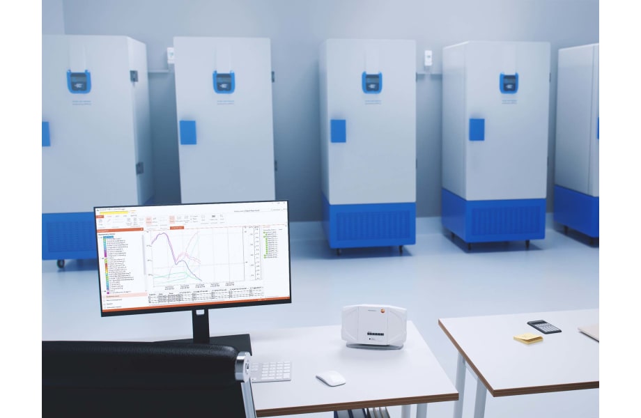 application testo Saveris storage