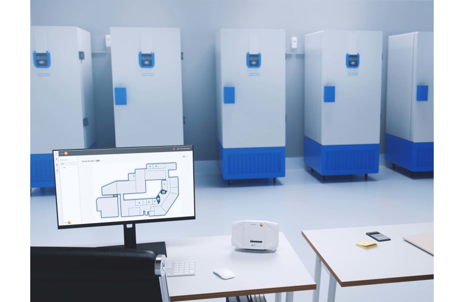 application testo Saveris storage