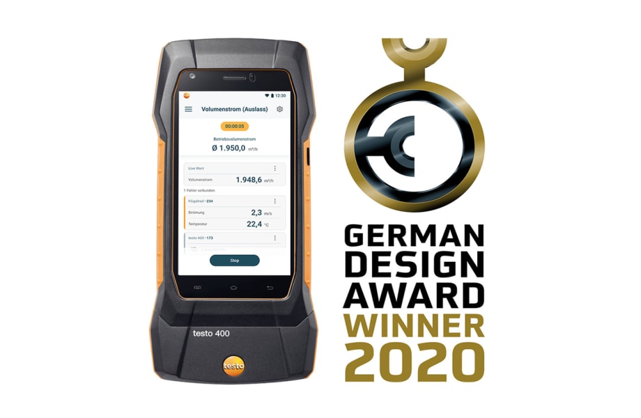 testo 400 German Design Award