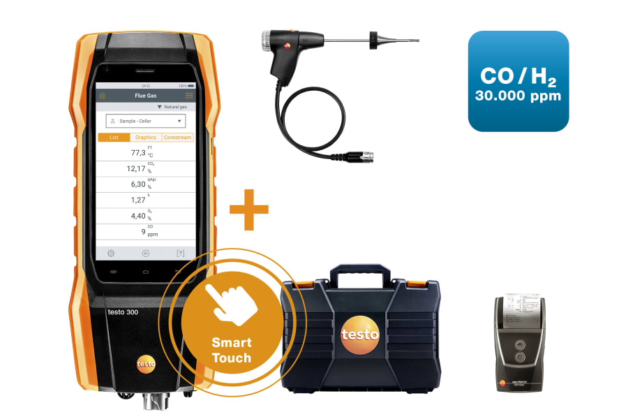 testo 300 Longlife kit