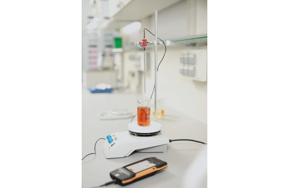 Application glass-coated laboratory probe (digital)