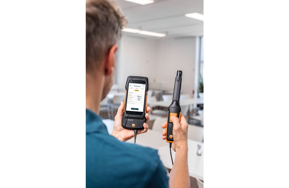 testo 400 IAQ and comfort kit with tripod