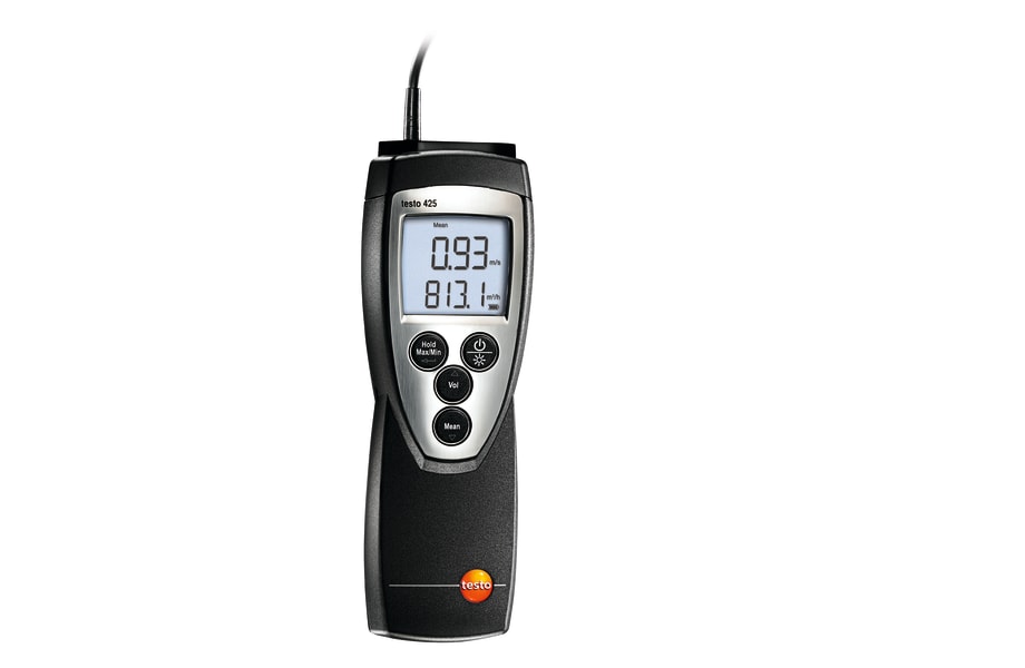 testo 425 luchtsnelheidsmeter
