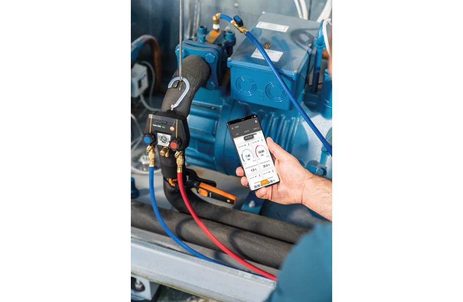 Anwendung testo 550i