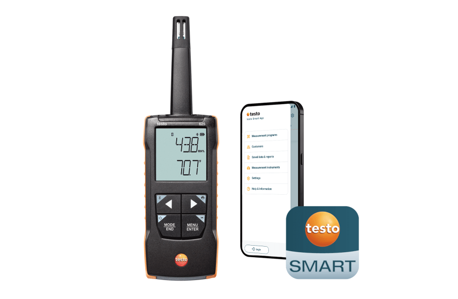testo 625 termohigromet
