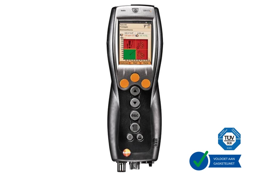 testo 330 rookgasanalyzer