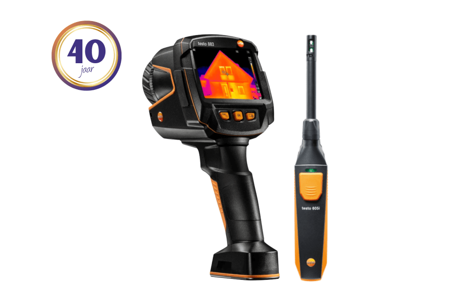 testo 883 anniversary set building diagnosis