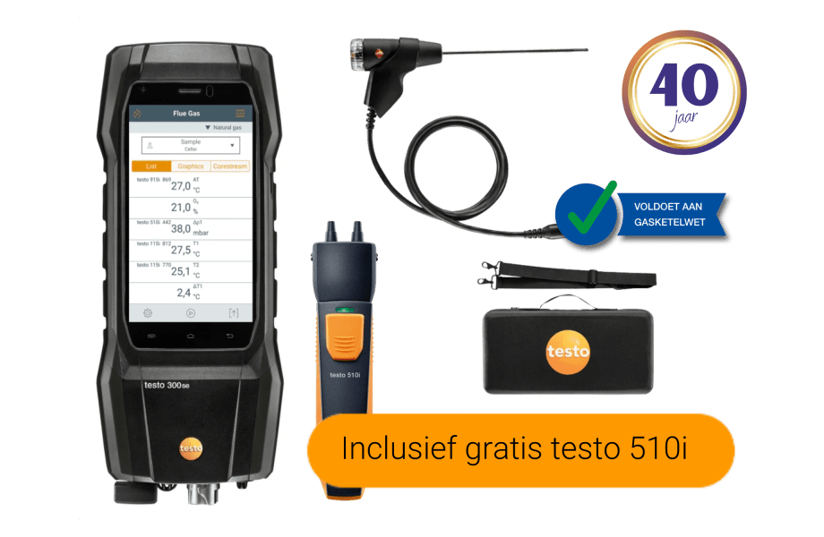 testo 300 anniversary kit heating