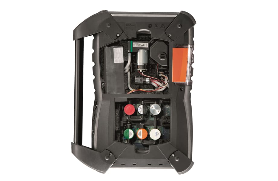 Caja analizadora testo 350 sin tapa de servicio