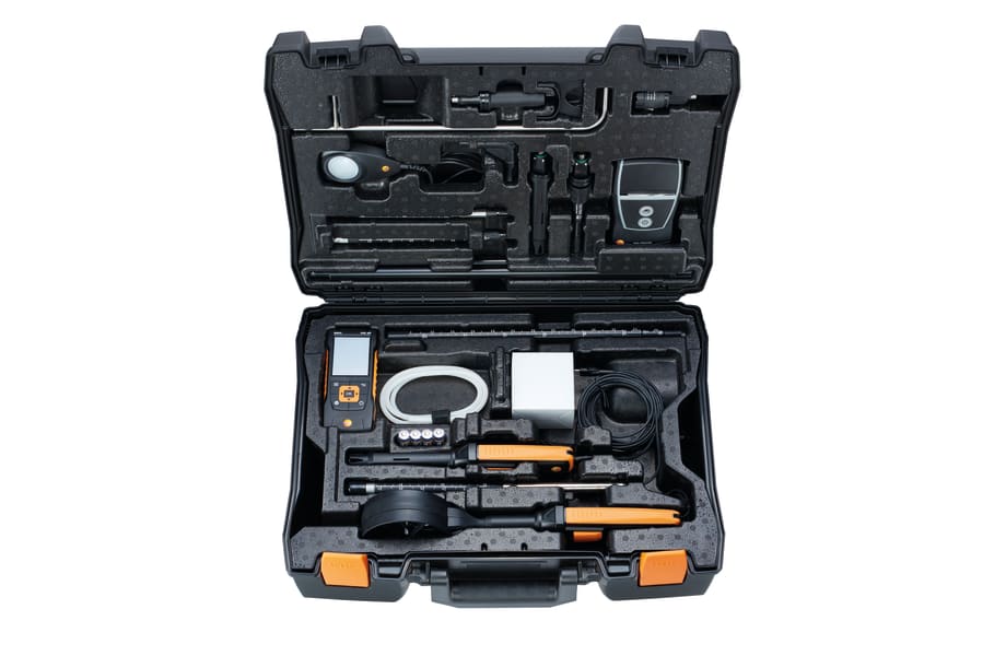 Transport case for air flow measurements