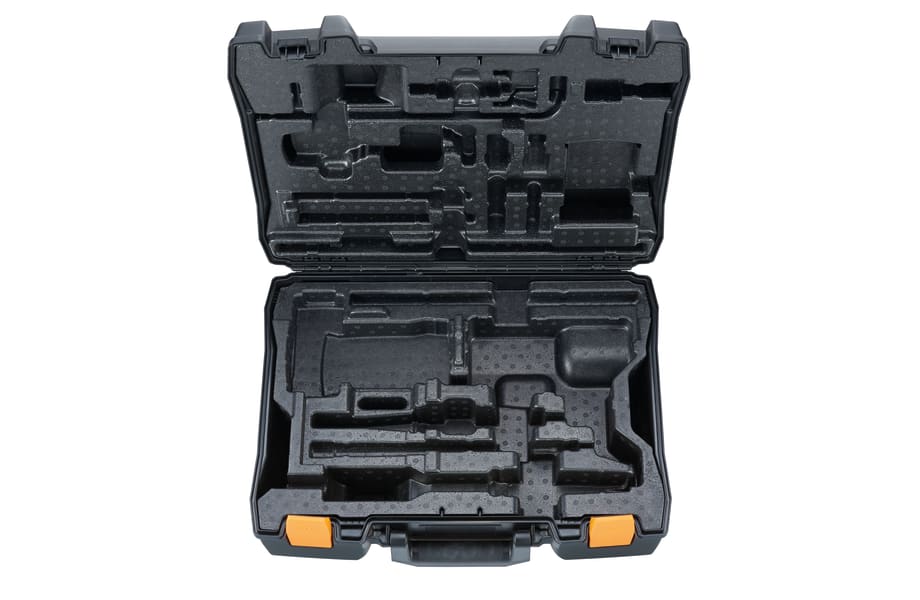 Transport case for air flow measurements