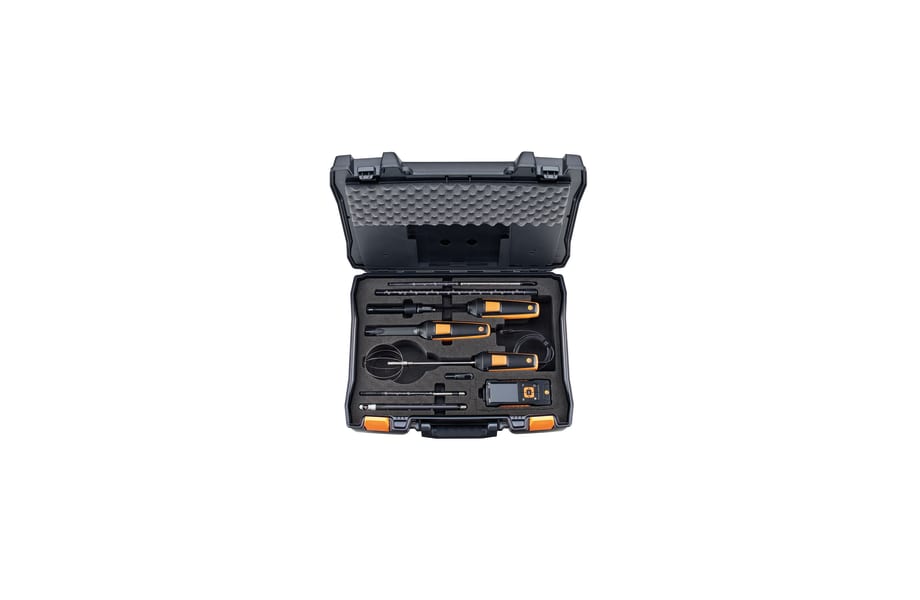 Mallette pour la mesure du d&eacute;bit volum&eacute;trique pour le testo 440
