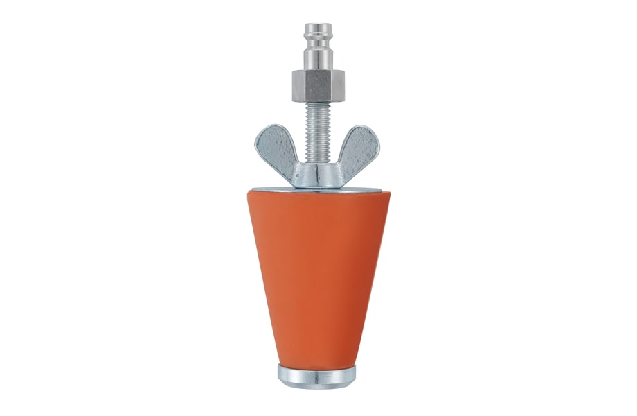 Conical test stop