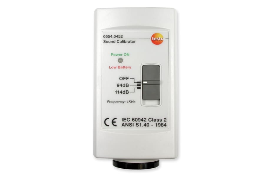 Sound calibrator
