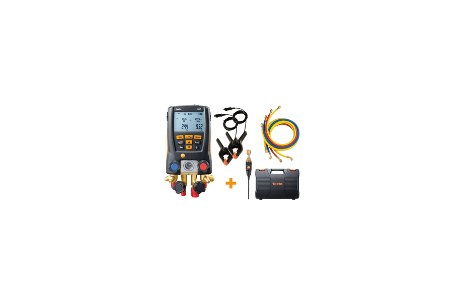 testo&nbsp;557 set de analizadores digitales de refrigeraci&oacute;n