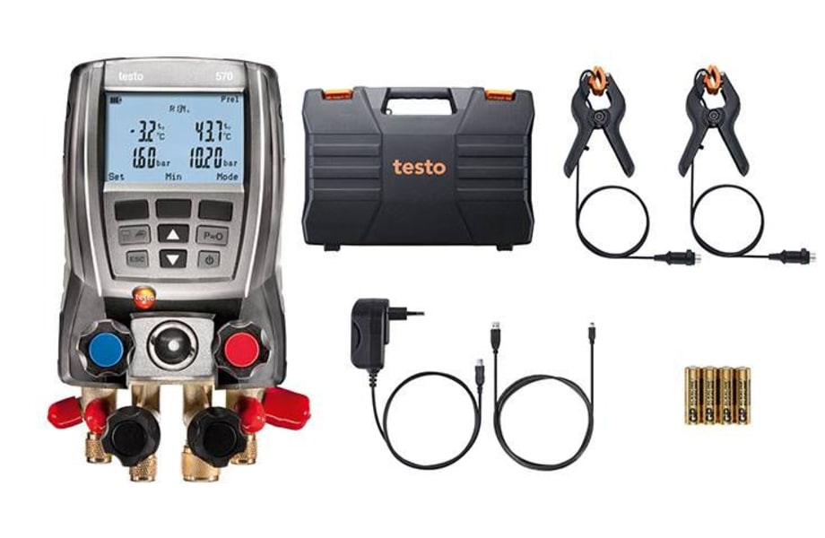 contenu de la livraison de kit testo&nbsp;570-2