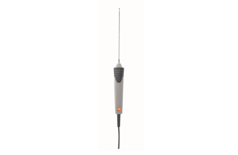 Efficient, waterproof surface probe with small measurement head
