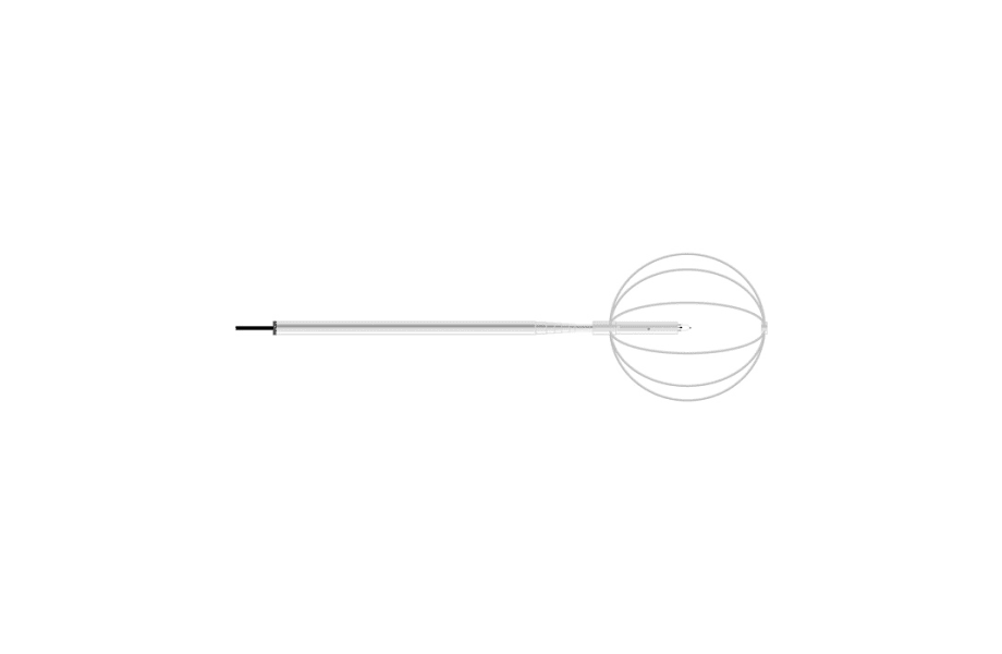 Comfort level probe for measuring degree of turbulence