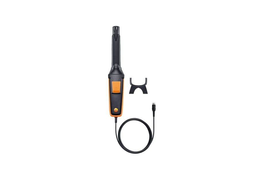 Sonde de CO2 (num&eacute;rique) - avec capteur d'humidit&eacute; et de temp&eacute;rature avec fil